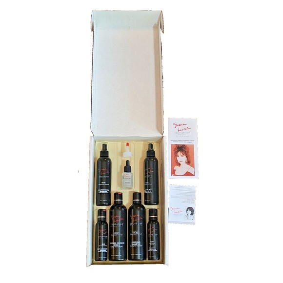 Susan Lucci ADVANCED HAIR CARE SYSTEM Shampoo Conditioner Elixir Hairspray NOS